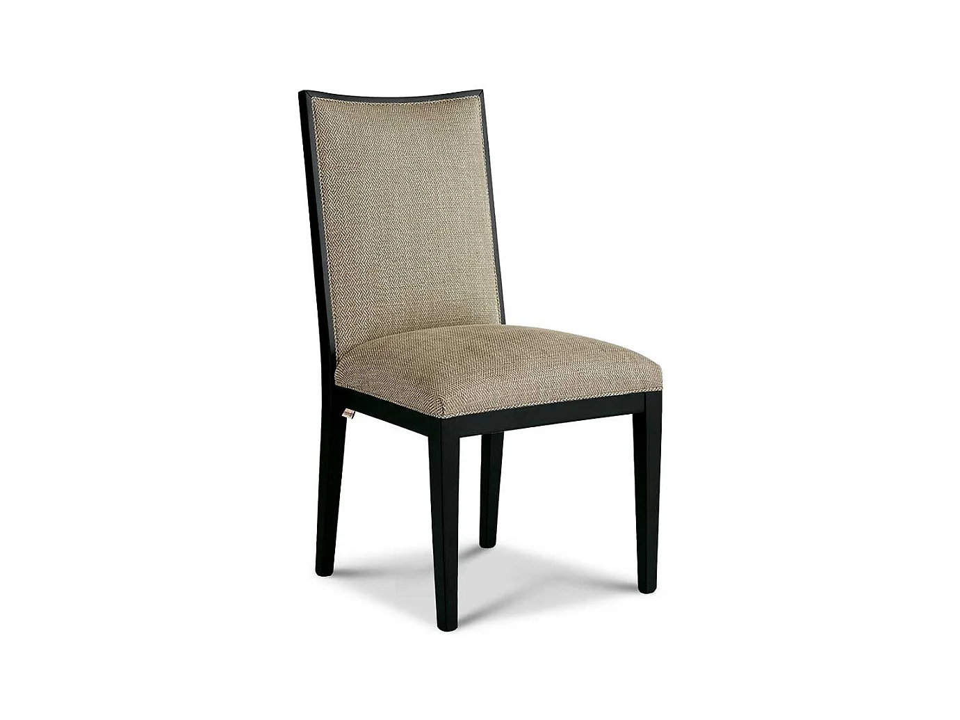 Premium Esszimmerstuhl in Beige und Schwarz klassischen Stil