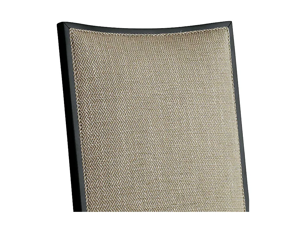 Premium Esszimmerstuhl in Beige und Schwarz klassischen Stil