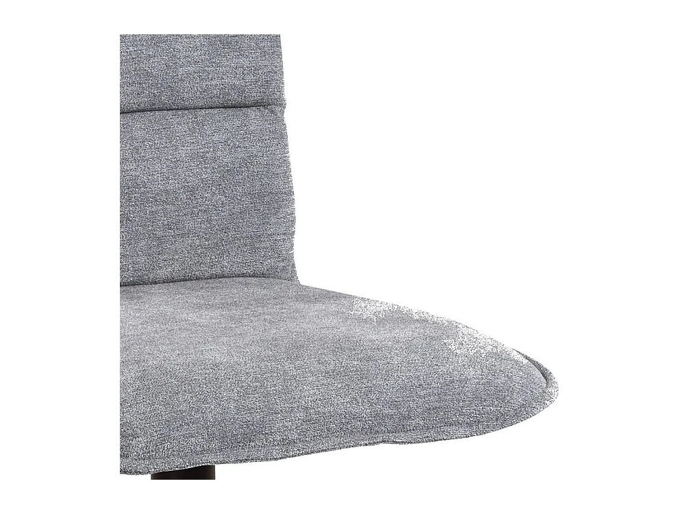 Polsterstuhl Esszimmer Esszimmerstuhl aus Flockstoff und Metall (2er Set)