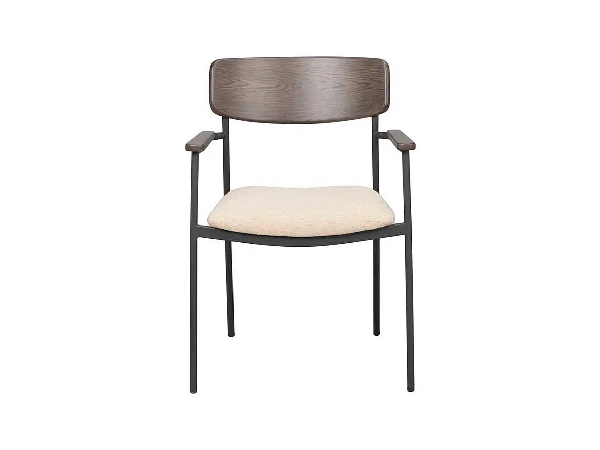 Stuhl Esszimmer Esszimmerstuhl mit Armlehnen und Bezug (2er Set)