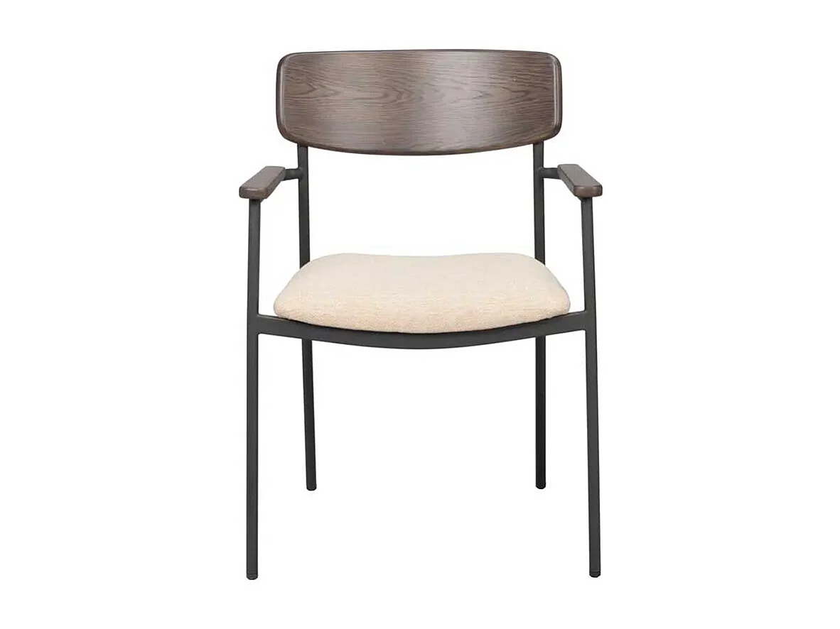 Stuhl Esszimmer Esszimmerstuhl mit Armlehnen und Bezug (2er Set)