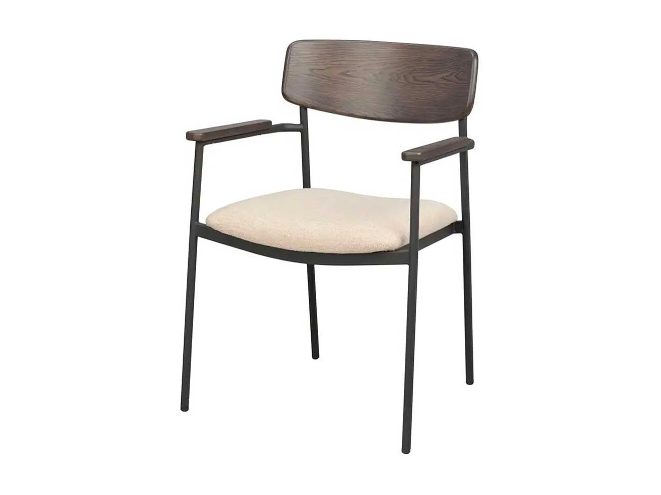 Stuhl Esszimmer Esszimmerstuhl mit Armlehnen und Bezug (2er Set)