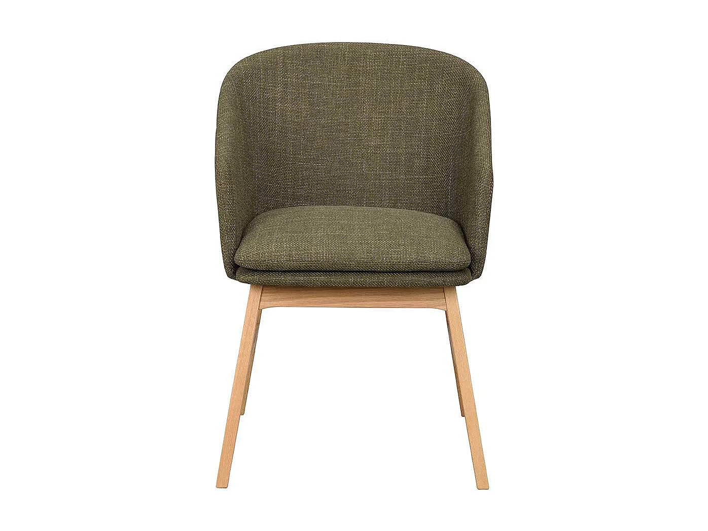 Esszimmerstuhl Set in Dunkelgrün Eichefarben (2er Set)