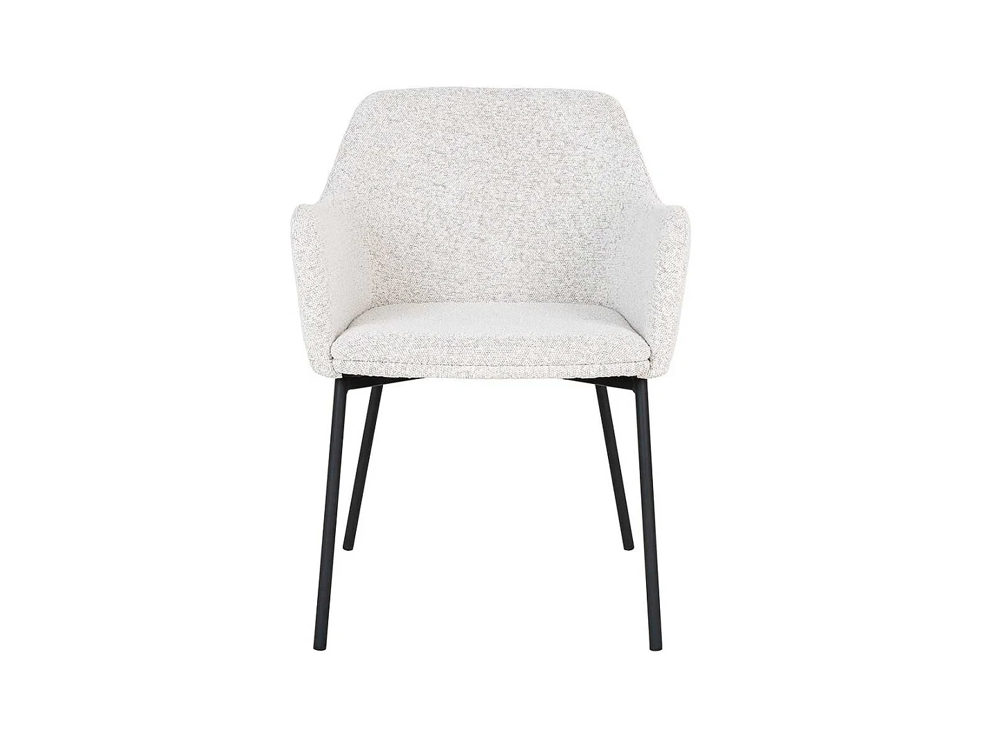 Esstisch Stühle Polsterstühle mit Armlehnen im Skandi Design (2er Set)