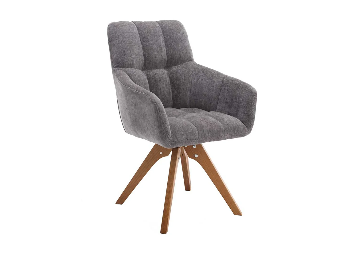 Esszimmerstuhl mit Armlehnen drehbar (2er Set)