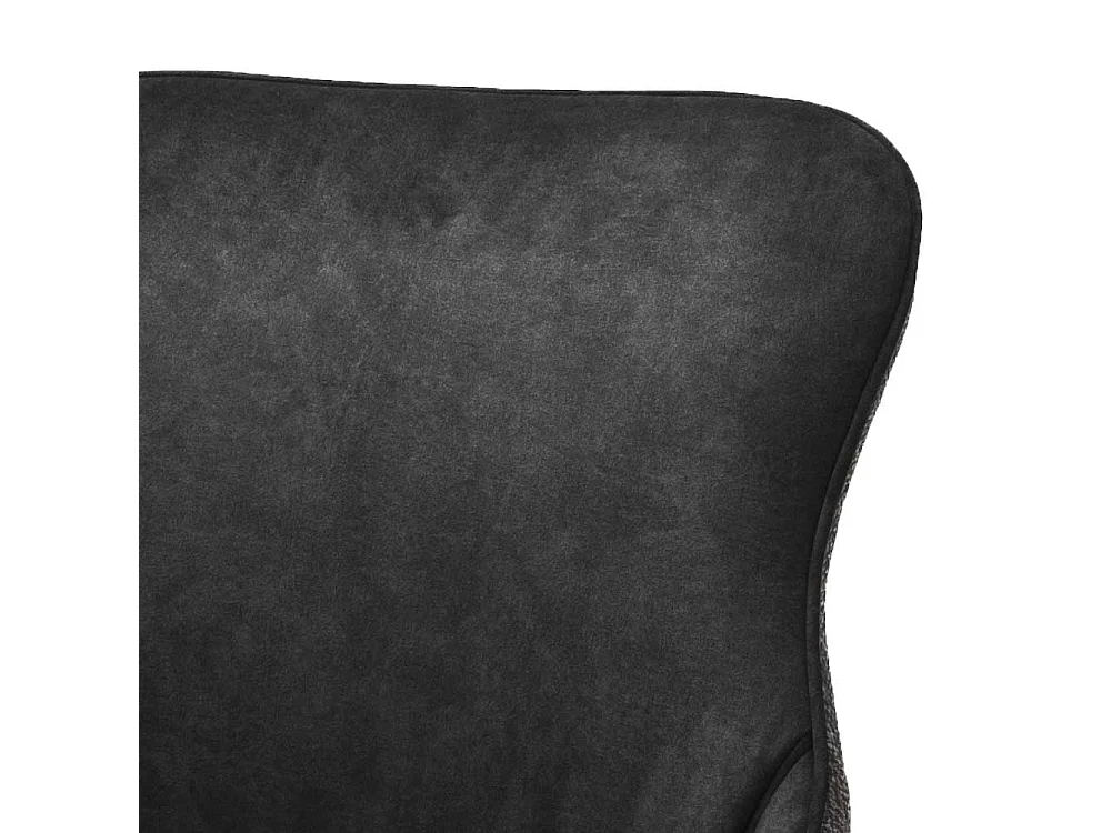 Polsterst�hle in Anthrazit Stoff drehbar (2er Set)