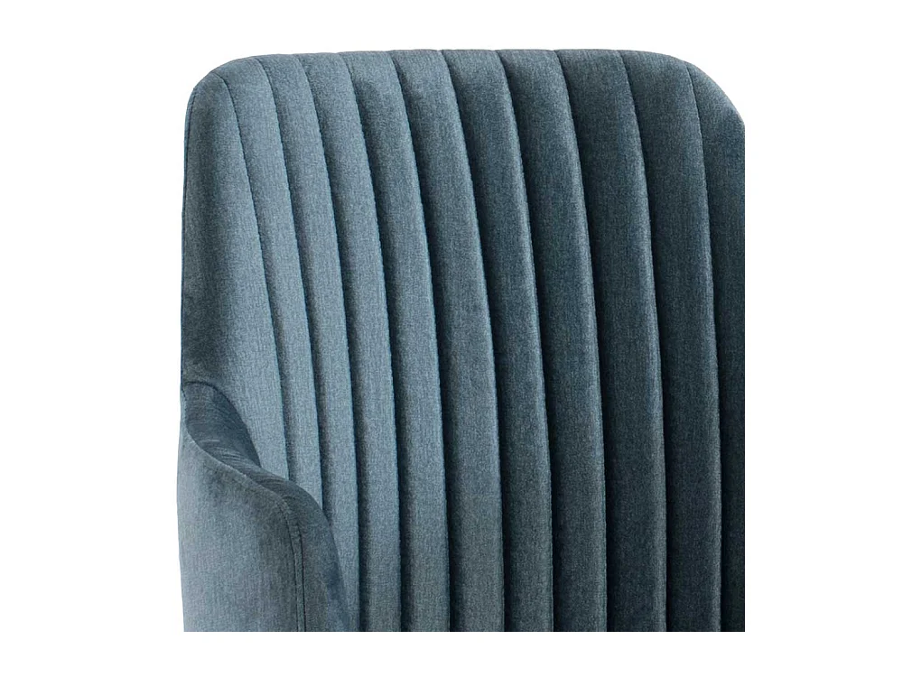 Esszimmerarmlehnstuhl in Blau Schwarz