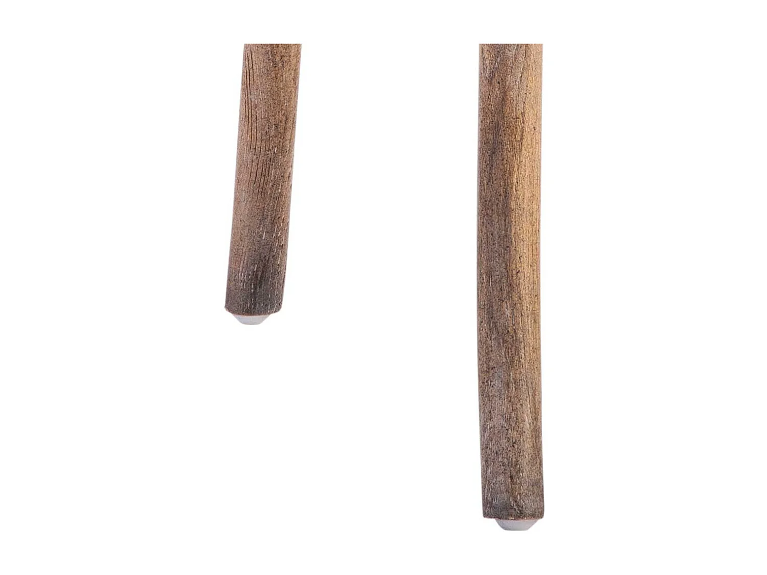 Küchenstuhl aus Eiche Massivholz udn Rattan Grey Wash