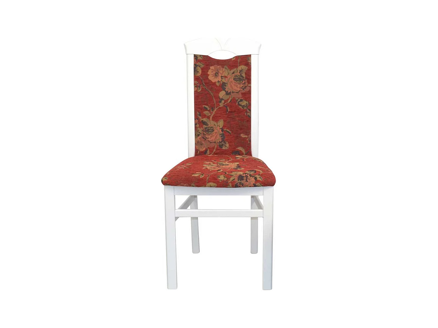 Esstischstuhl Set bunt mit Blumen Motiv hoher Lehne (2er Set)