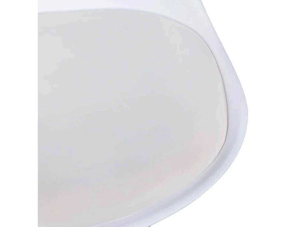 Stuhl Set mit Schalensitz Weiß (2er Set)