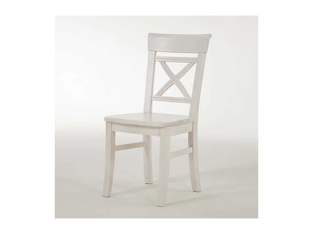 Esstischstuhl aus Kiefer Massivholz Landhausstil (2er Set)