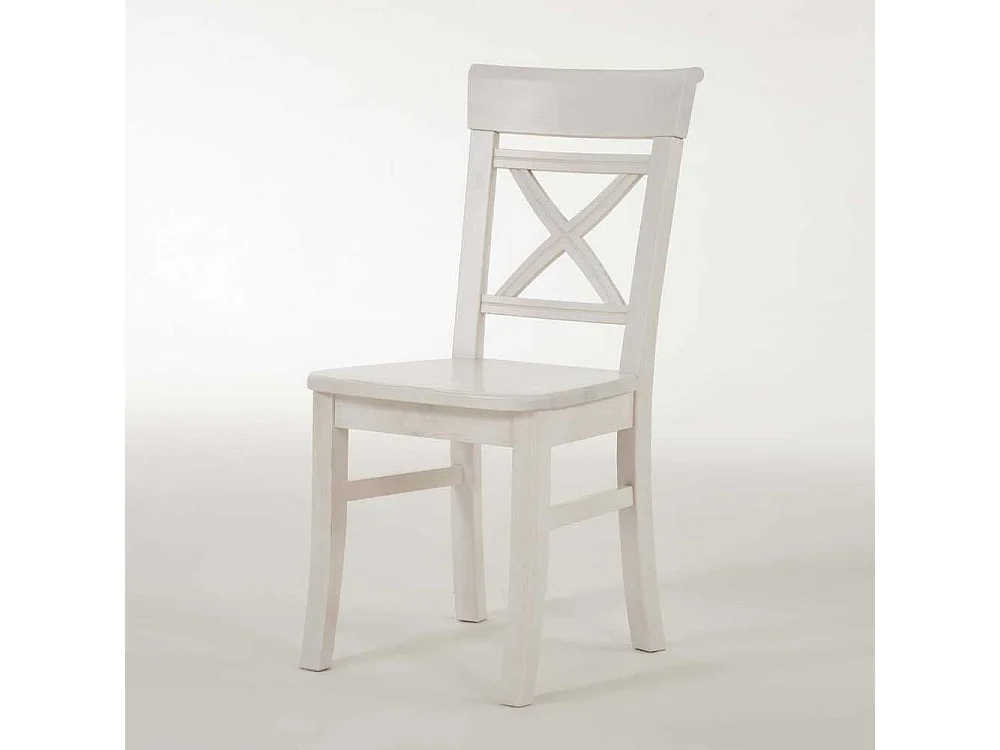 Esstischstuhl aus Kiefer Massivholz Landhausstil (2er Set)