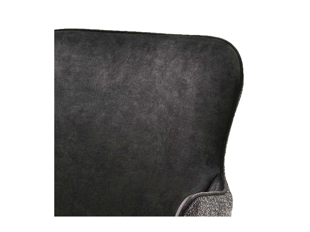 Esszimmerarmlehnst�hle in Anthrazit Stoff drehbar (2er Set)