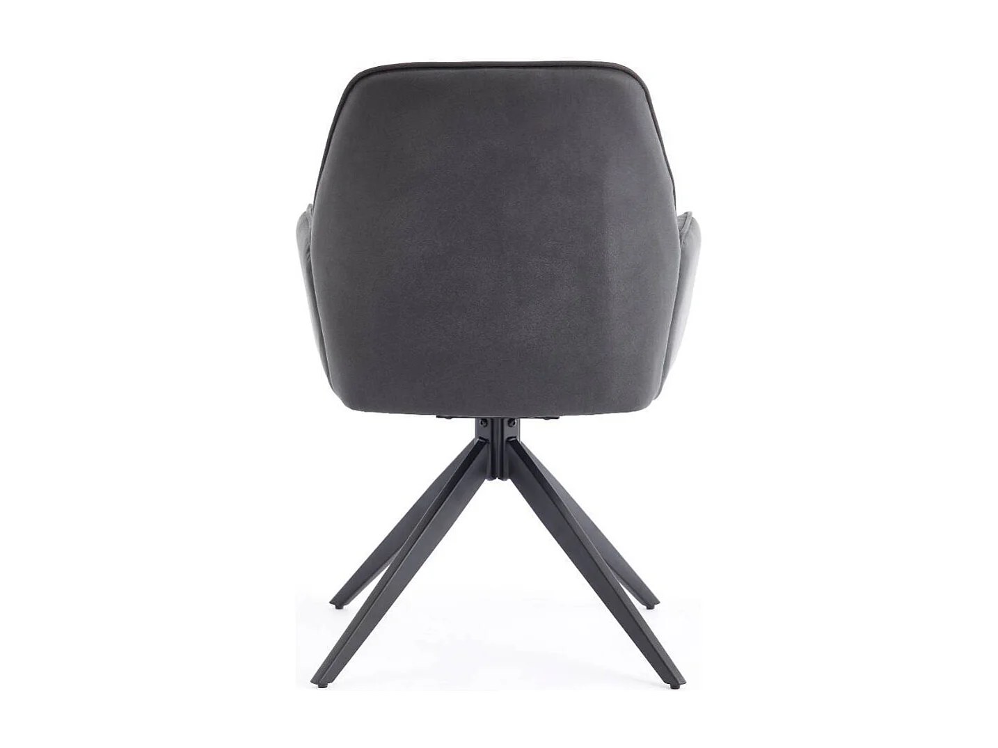 Polsterstuhl Esszimmerstuhl aus Microfaser mit Gestell aus Metall (2er Set)