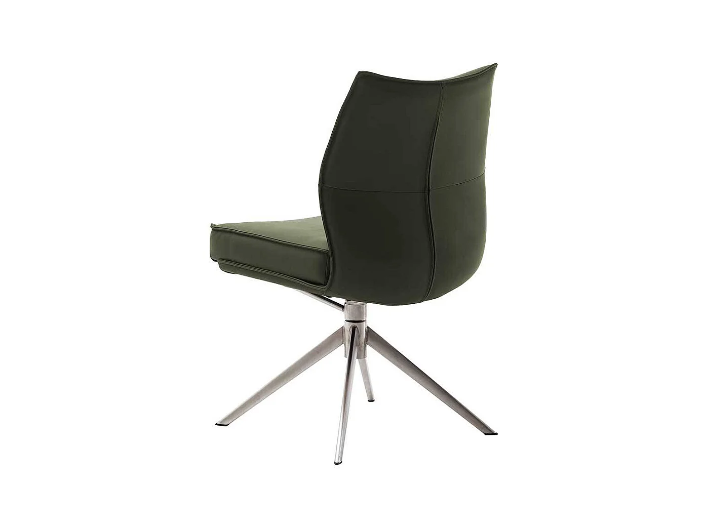 Esstisch Stühle Stuhl Küche drehbar aus Echtleder (2er Set)