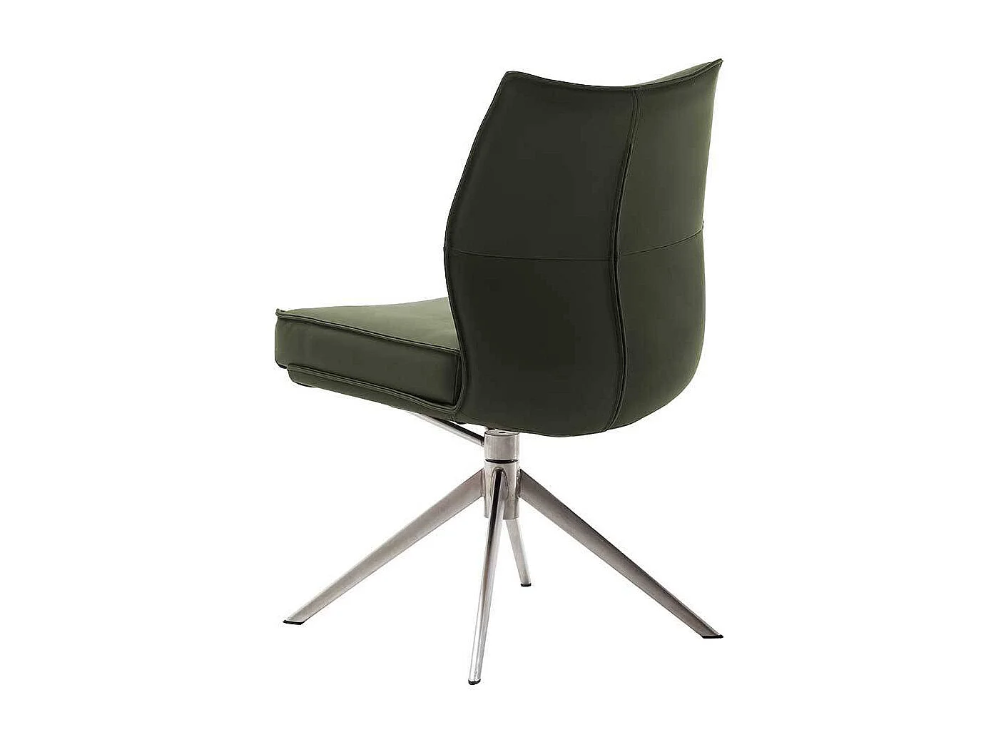 Esstisch Stühle Stuhl Küche drehbar aus Echtleder (2er Set)