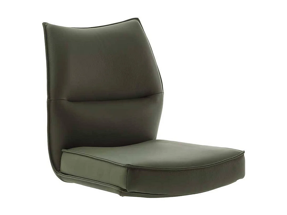 Esstisch Stühle Stuhl Küche drehbar aus Echtleder (2er Set)