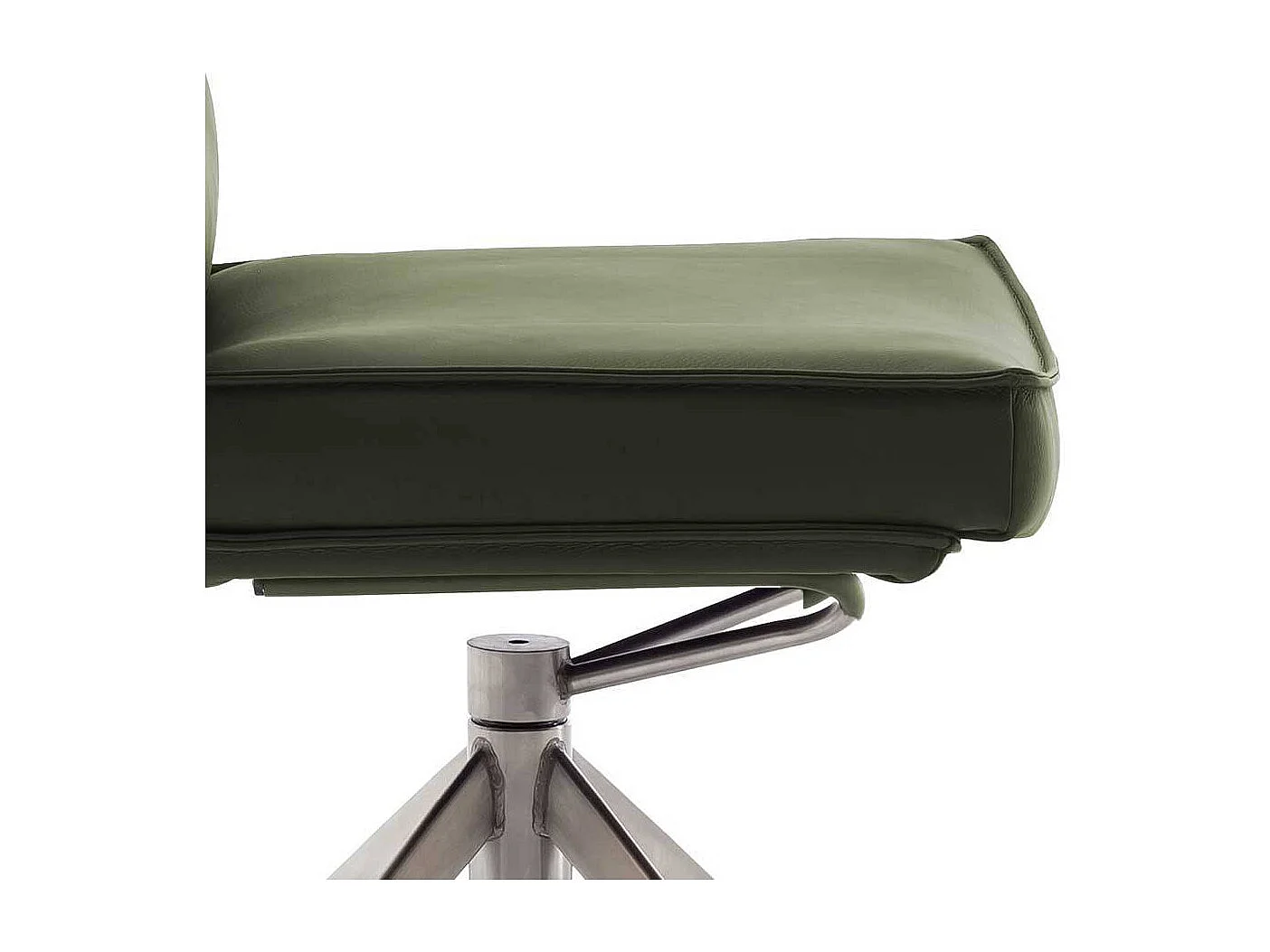 Esstisch Stühle Stuhl Küche drehbar aus Echtleder (2er Set)