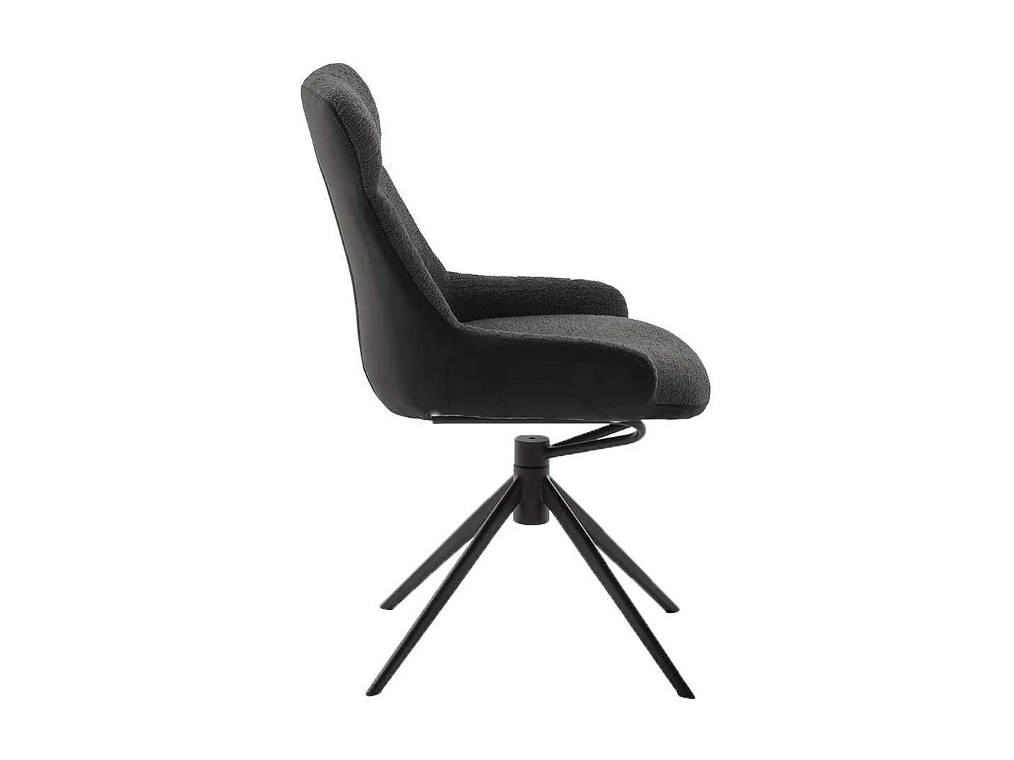 Stuhl Esszimmer mit Taschenfederkern drehbar (2er Set)