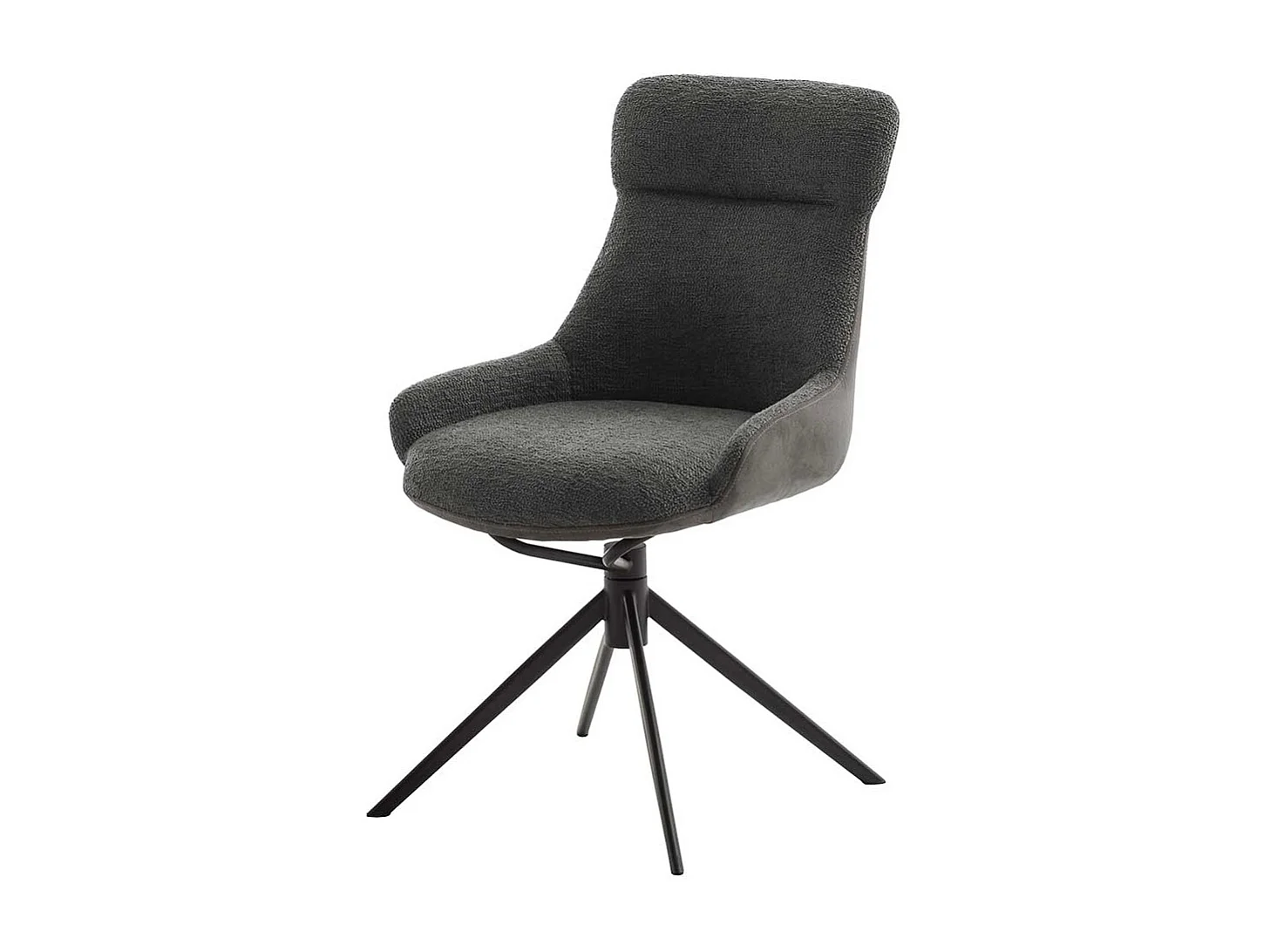 Stuhl Esszimmer mit Taschenfederkern drehbar (2er Set)