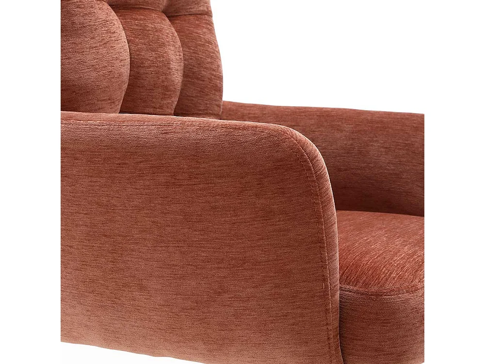 Armlehnstuhl Esszimmerstuhl in Kupferfarben drehbar (2er Set)