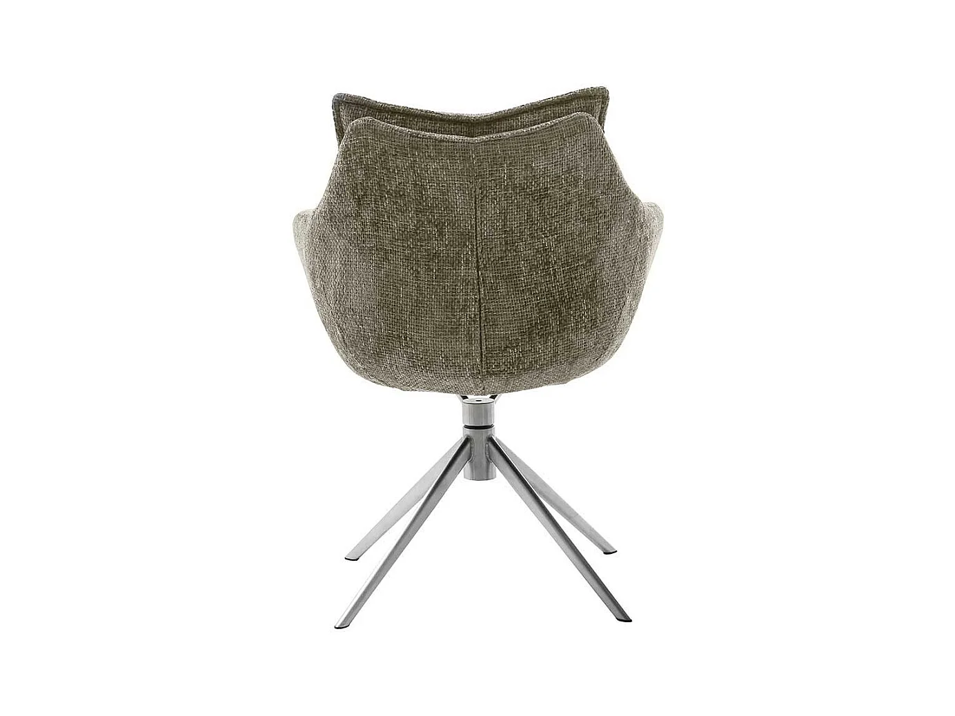 Esstisch Stühle Taupe mit Armlehnen drehbar (2er Set)