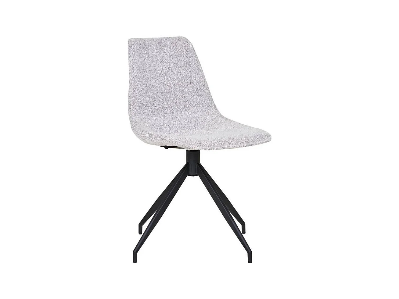 Polsterstuhl Küchenstuhl in Beige und Schwarz (2er Set)