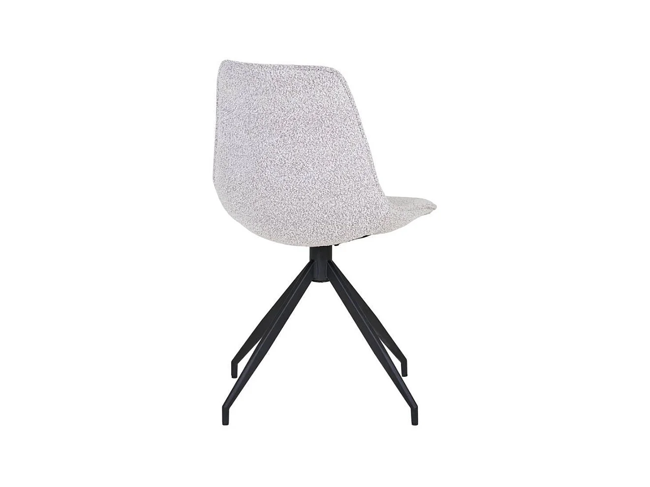 Polsterstuhl Küchenstuhl in Beige und Schwarz (2er Set)