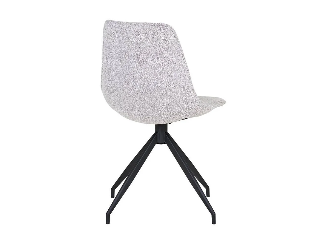 Polsterstuhl Küchenstuhl in Beige und Schwarz (2er Set)