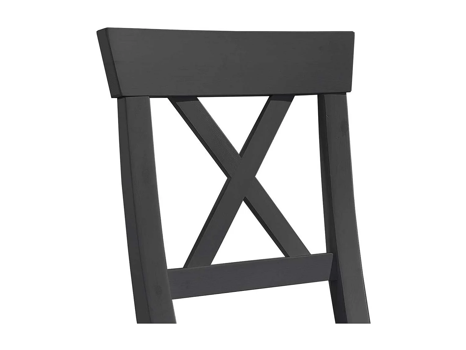 Esszimmerstuhl in Grau und Eichefarben Kiefer Massivholz