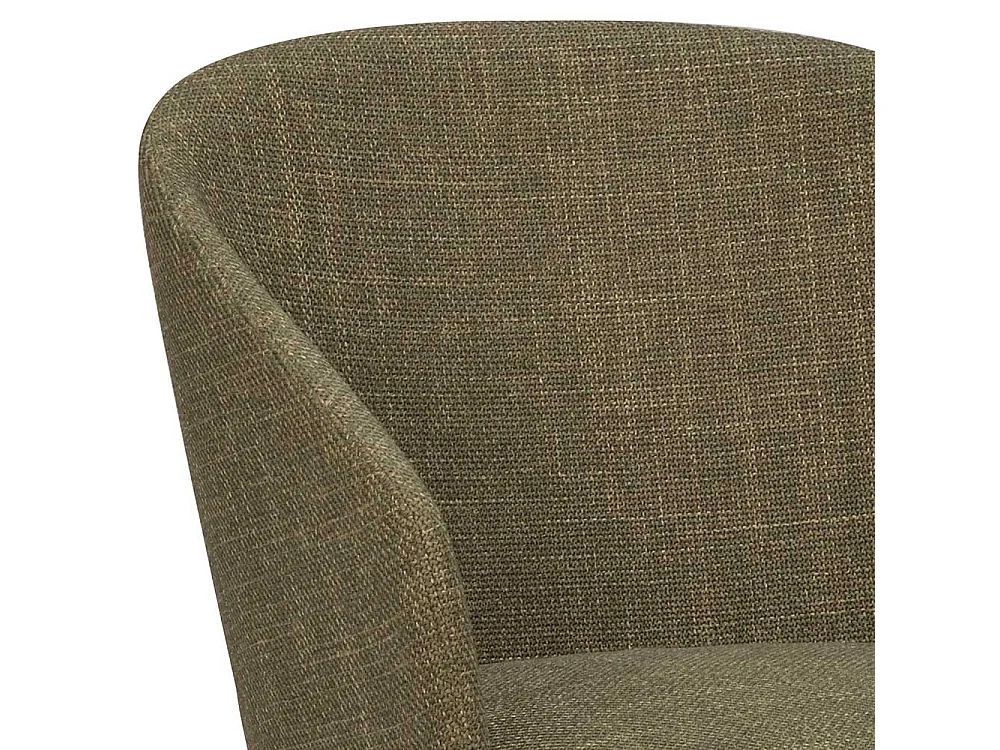 Essstuhl Set aus Eiche Massivholz Webstoff (2er Set)