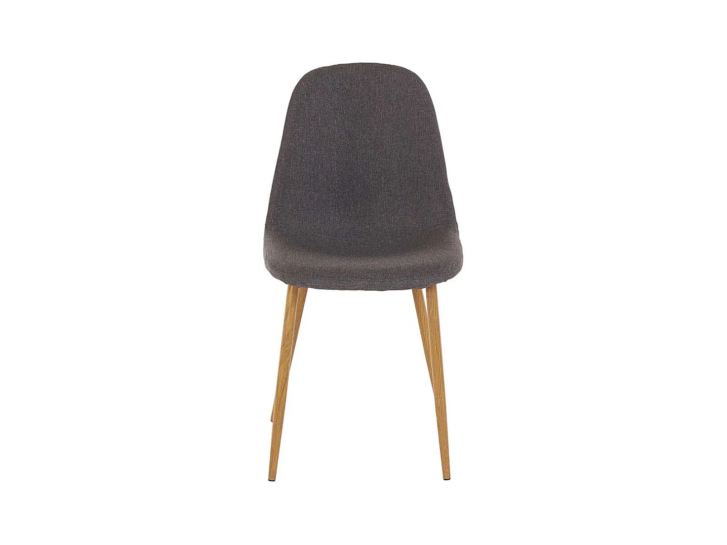 Esszimmerstühle im Skandi Design Anthrazit (4er Set)