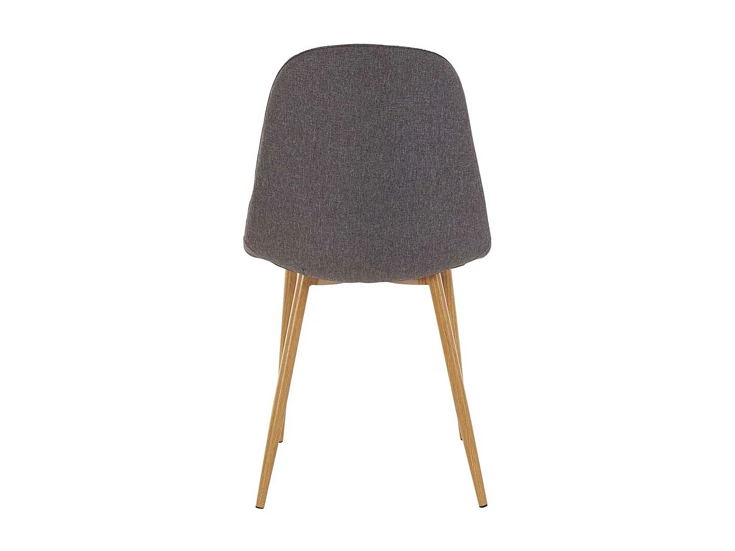 Esszimmerstühle im Skandi Design Anthrazit (4er Set)