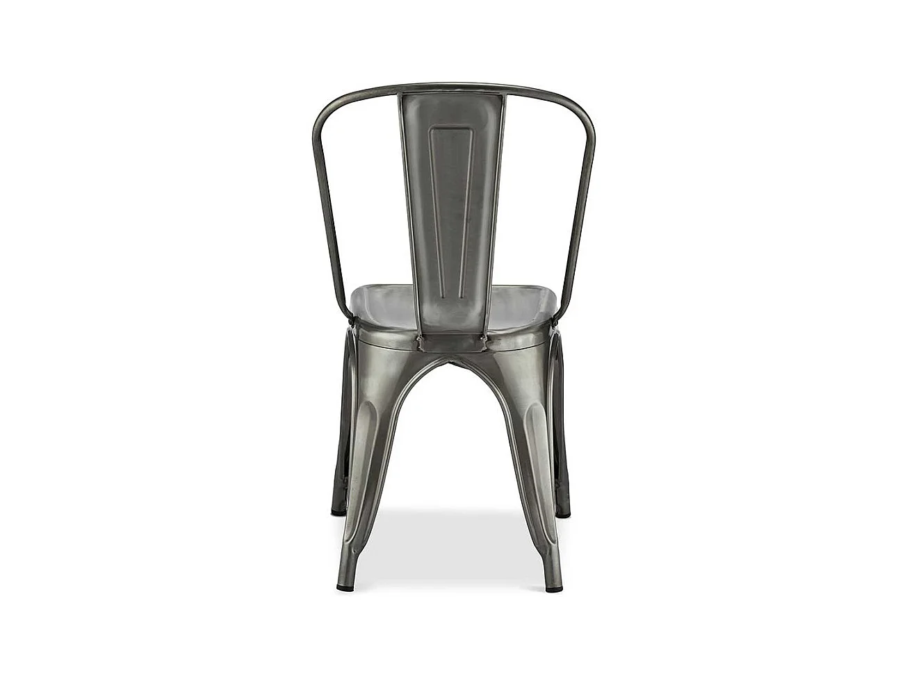 Esstisch St�hle in Silberfarben Stahl (4er Set)