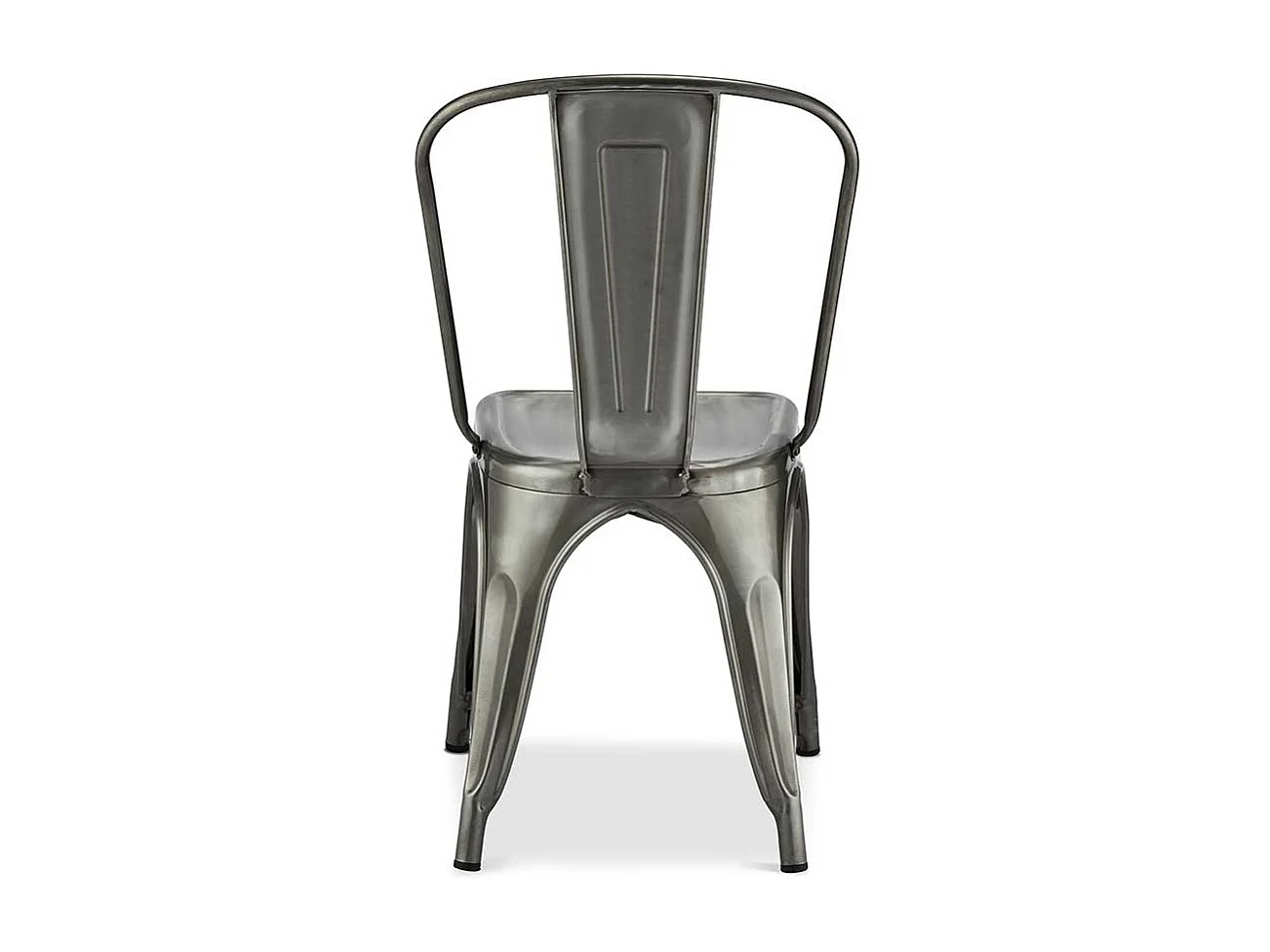 Esstisch St�hle in Silberfarben Stahl (4er Set)