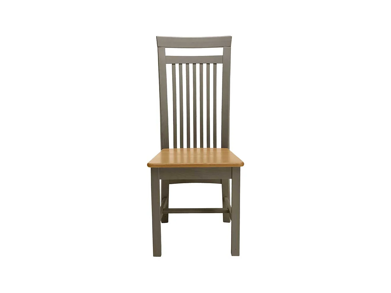 Esszimmerstuhl in Grau Laugenfarben Kiefer Massivholz (2er Set)