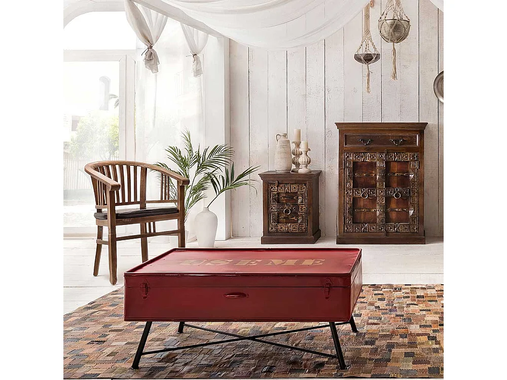 Holzstuhl aus Teak Massivholz mit Armlehnen