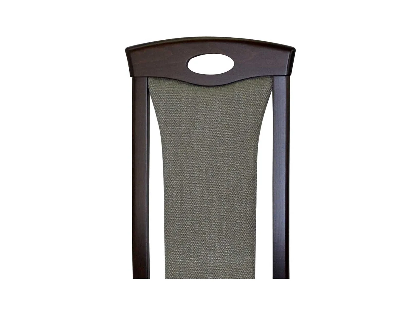 Essstühle in Nussbaumfarben Grün (2er Set)