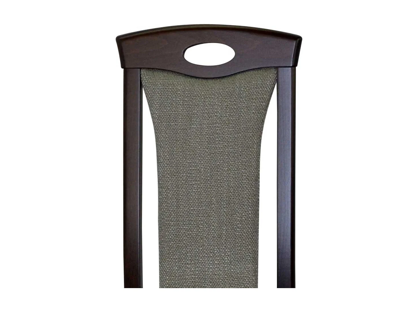 Essstühle in Nussbaumfarben Grün (2er Set)