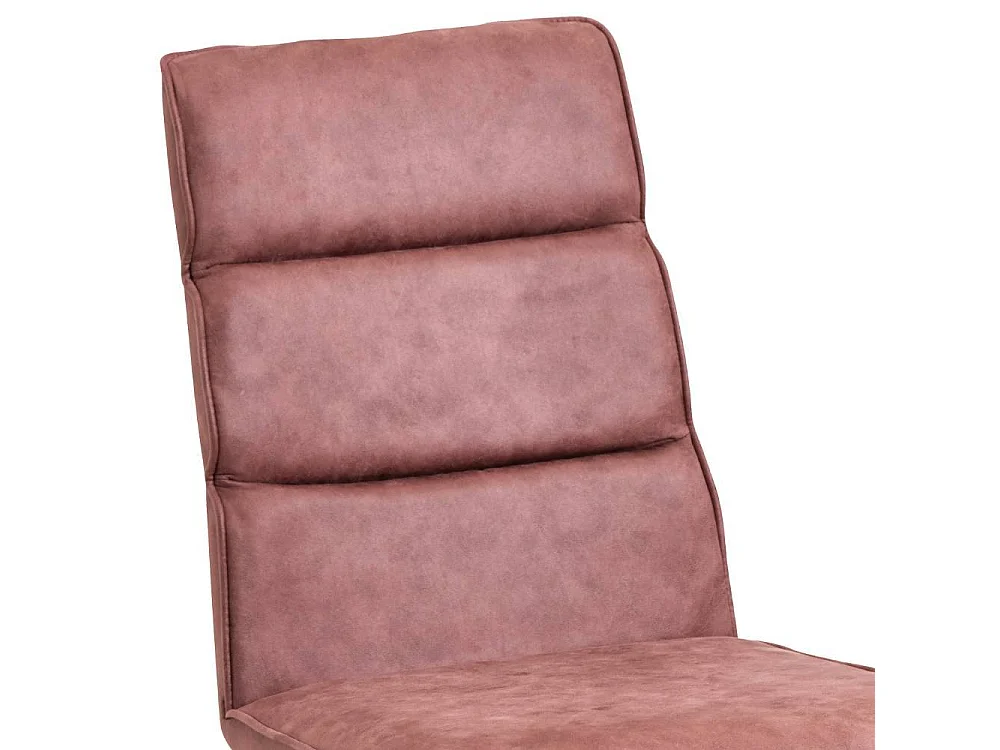 Esszimmerstuhl Polsterstuhl in Rosenholz mit gepolsterter Rückenlehne (2er Set)