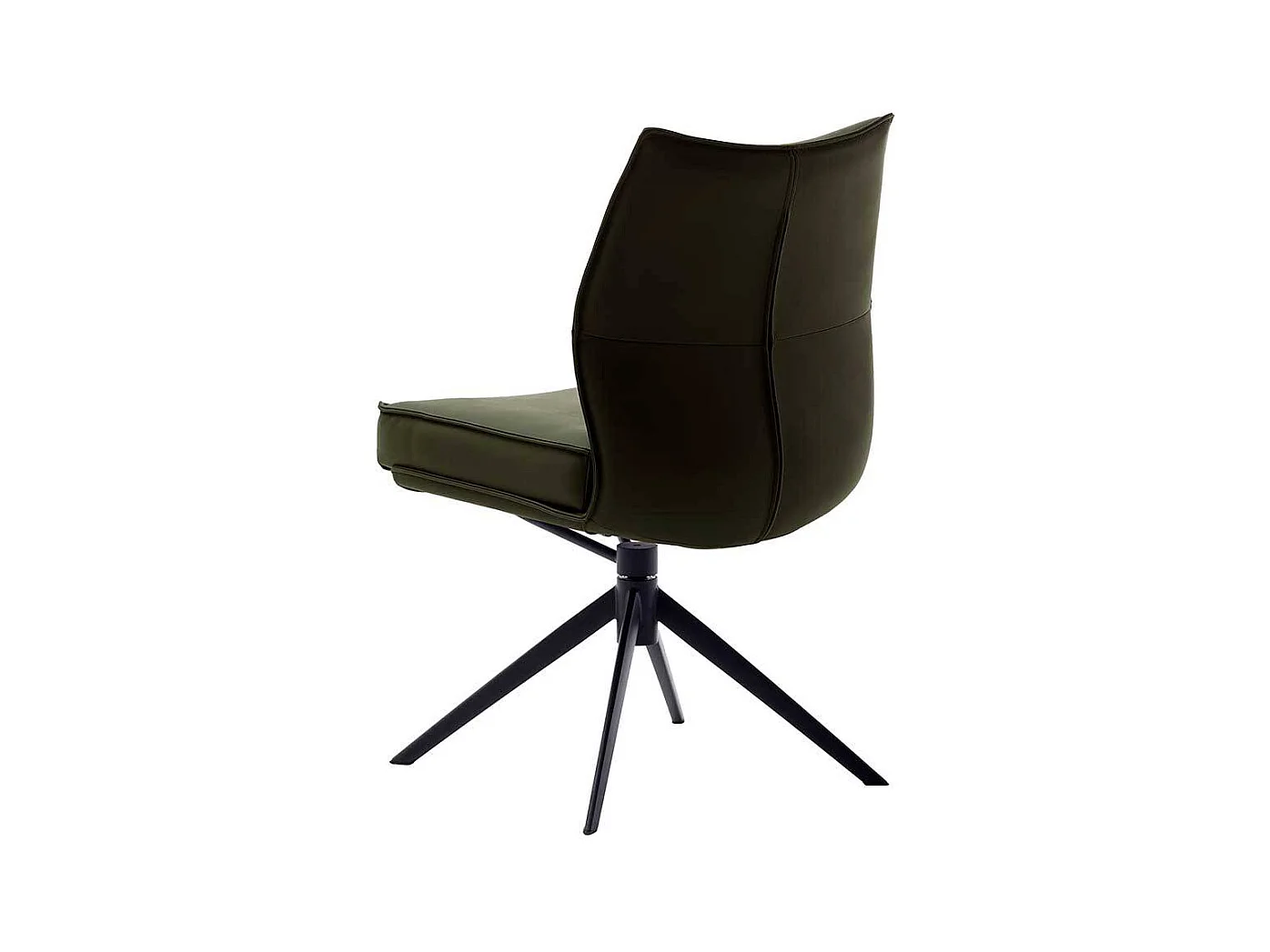 Esszimmerstuhl Stuhl Esszimmer drehbar mit Gestell aus Metall (2er Set)