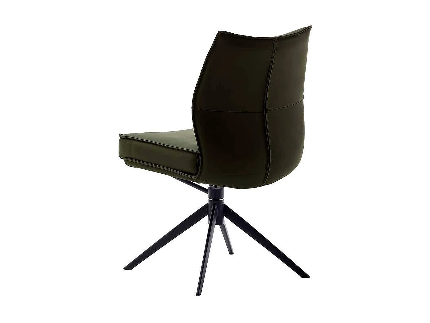 Esszimmerstuhl Stuhl Esszimmer drehbar mit Gestell aus Metall (2er Set)