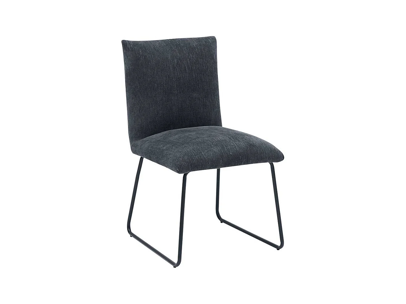 2 Stühle in Dunkelgrau und Schwarz Nosag Federung im Sitz (2er Set)