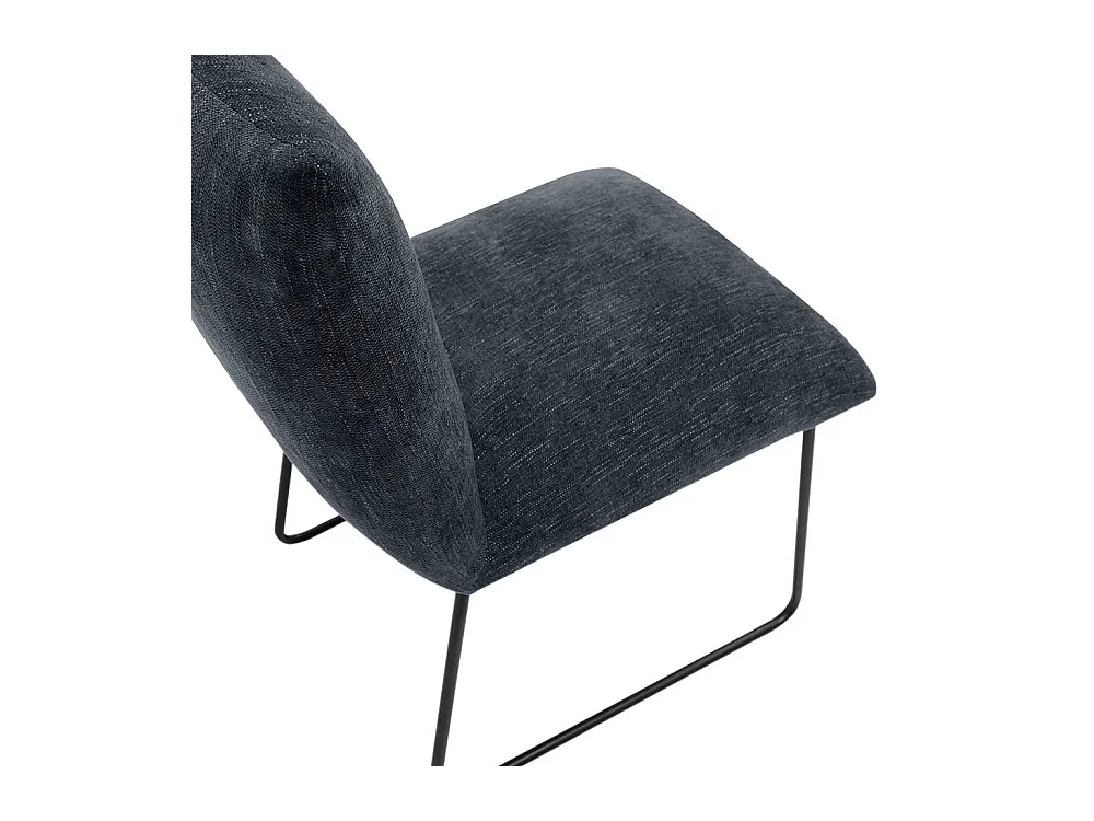 2 Stühle in Dunkelgrau und Schwarz Nosag Federung im Sitz (2er Set)