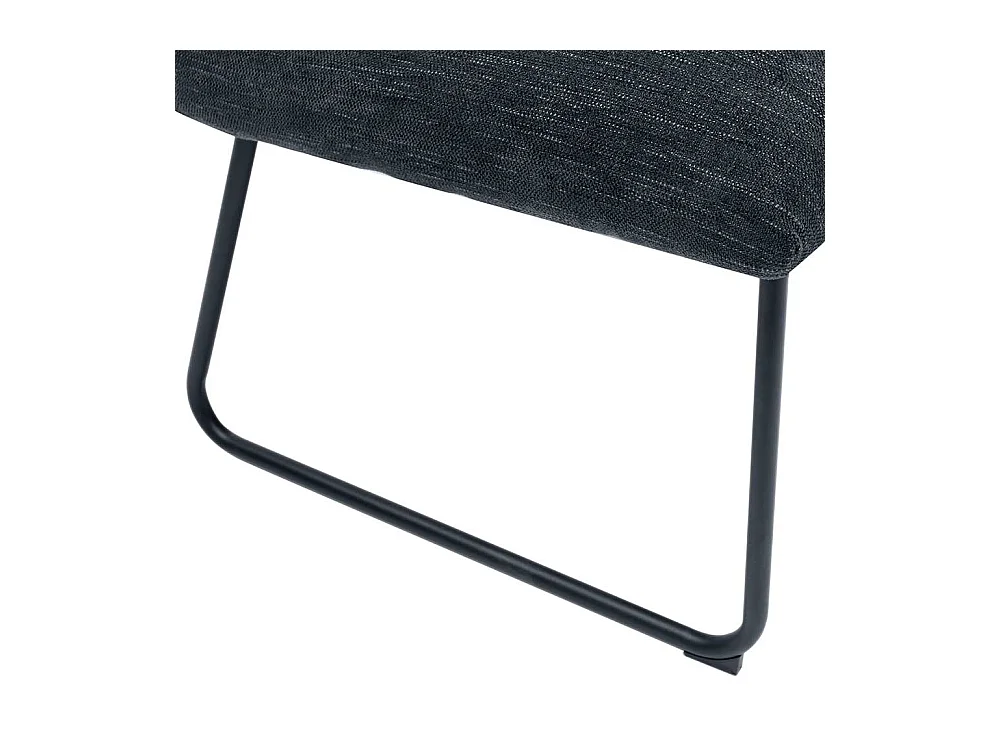 2 Stühle in Dunkelgrau und Schwarz Nosag Federung im Sitz (2er Set)