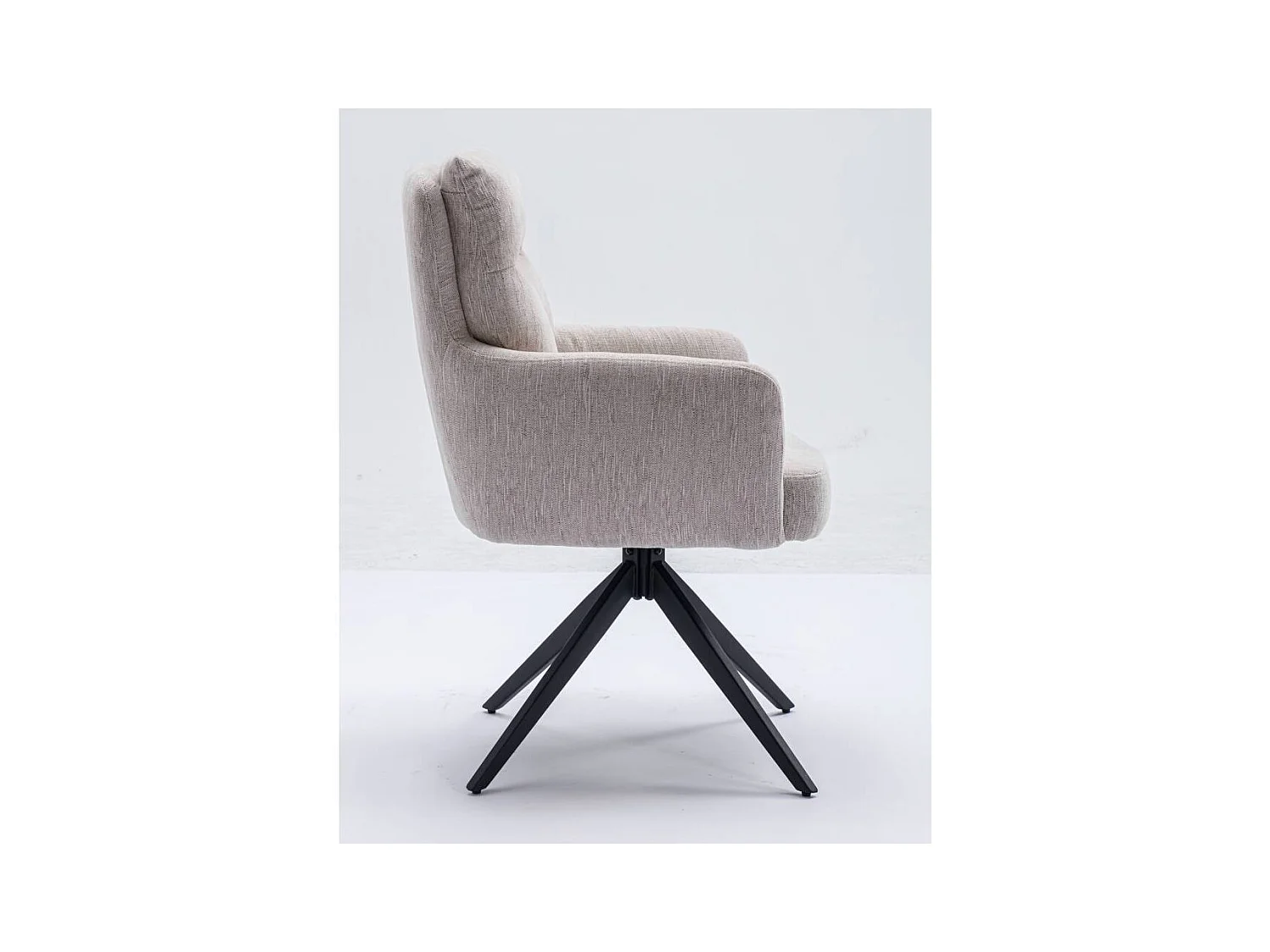 Esszimmerstuhl Stuhl Esszimmer mit Armlehnen und Gestell aus Metall (2er Set)