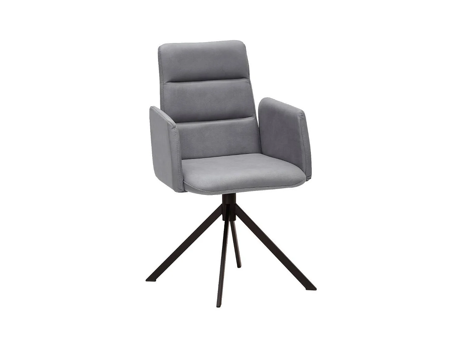 Armlehnstuhl Polsterstuhl aus Microfaser in modernem Design