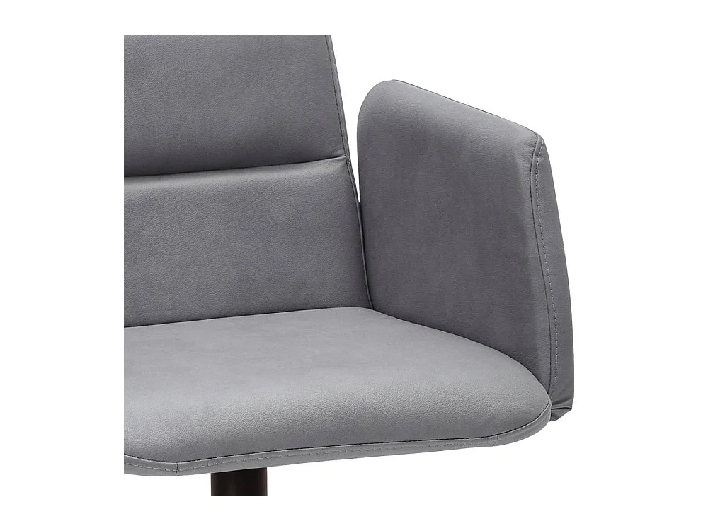 Armlehnstuhl Polsterstuhl aus Microfaser in modernem Design