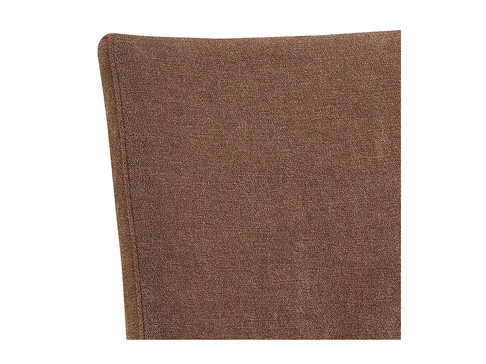 Esszimmerstuhl mit Webstoffbezug meliert Gestell Wildeiche Massivholz