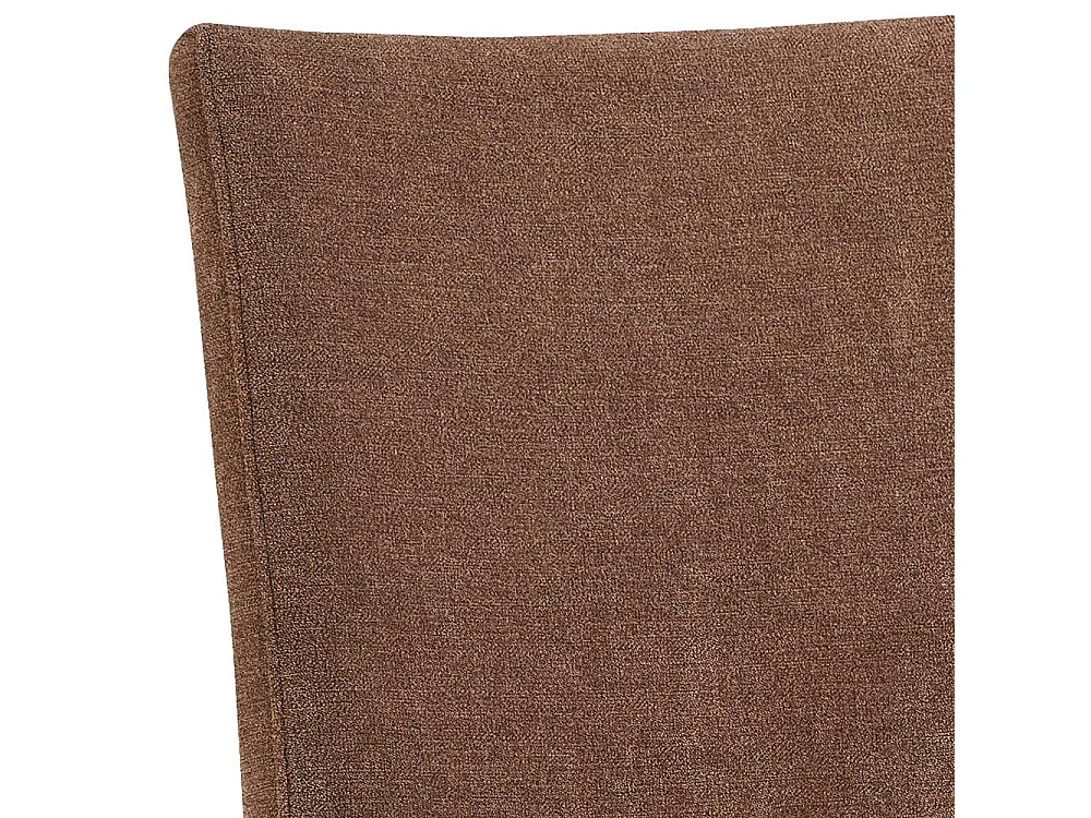 Esszimmerstuhl mit Webstoffbezug meliert Gestell Wildeiche Massivholz